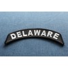 Delaware Patch - 4x1.75 inch. Embroidered Iron on Patch (P1435)