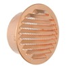 The gtr100r-y Ventilation Grill Round Recessed, Copper, 125 mm