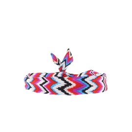 Zac's Alter Ego Multicolour Zig Zag Vintage Style Wire Headband
