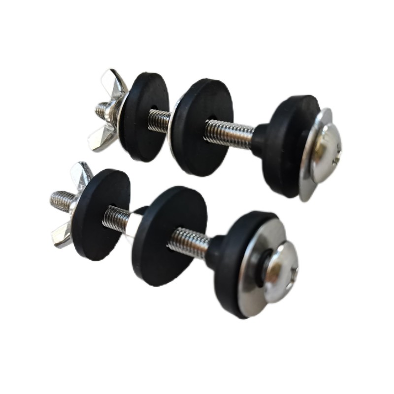 Universal Toilet Tank to Bowl Bolt Kit with Waterproof Stainless