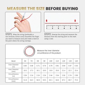 Oucscru Smart Ring for Women Men, Health Tracker with Heart Rate/Blood Oxygen/Blood Pressure/Sleep Monitor/Step Counting, IP68 Waterproof Fitness Ring, No App Fees for iOS & Android (Rose Gold, 8#)