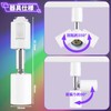 xydled Duct Rail Spotlight, GU10, RGBW, 16 Colors, Dimmable Color,
