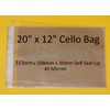 celloexpress 20" x 16" Cello - 415mm x 508mm +