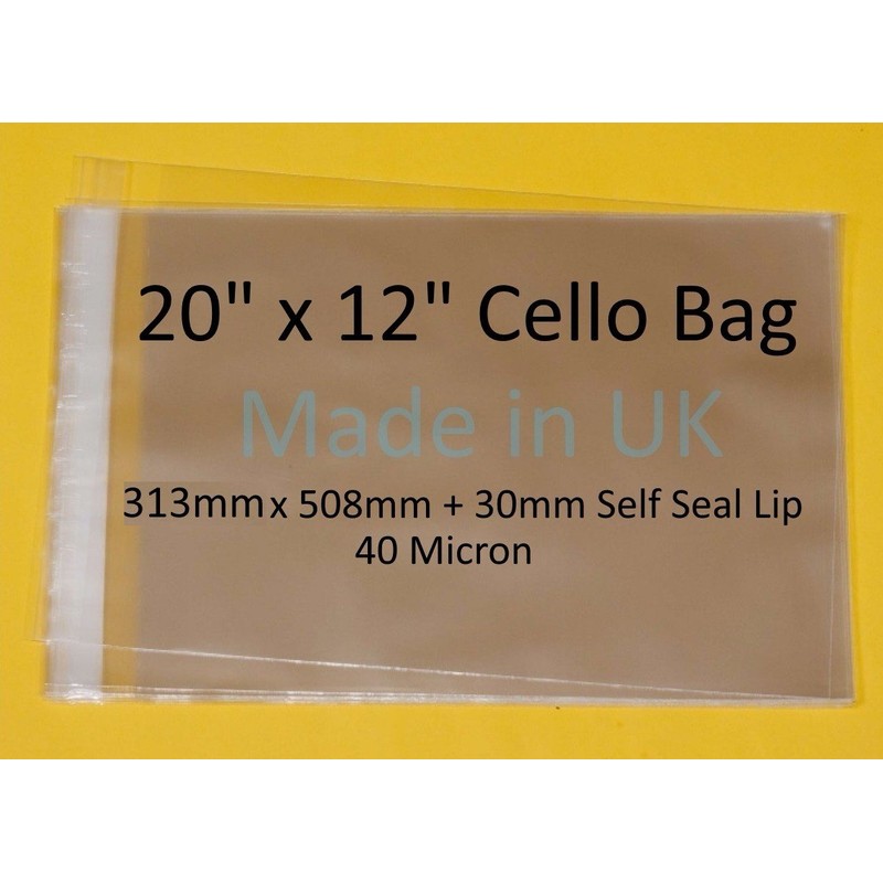 celloexpress 20" x 16" Cello - 415mm x 508mm +