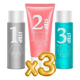 Tratamiento 3 Pasos Remueve Puntos Negros Belleza Acne F Momento De Aplicación Día Tipo De Piel Todo Tipo De Piel