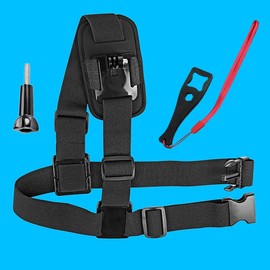 For GoPro Camera Single Shoulder Strap Mount Kits for GoPro HERO 8 7 6 5 4 3 Max 9 Camera