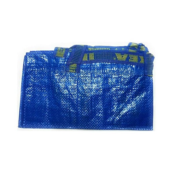 2 x Blue Large Bag-Ideal for Shopping, Laundry & Storage