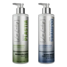 Kit Inicio Nanoplastia/shampoo Sin Formol Liss-factory 250ml
