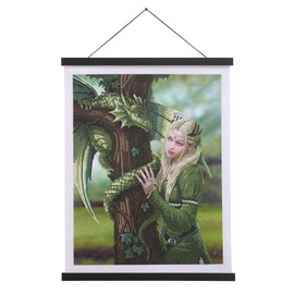 Crystal Art Diamond Painting - Kindred Spirits Scroll Kit 13.77" x 17.71" - for Ages 8 and up