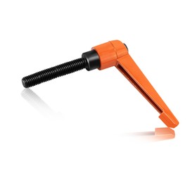 HAIMAYEE Adjustable Clamping Lever Handle, M10 Clamping Handle Nut Clamping Handle Locking Lever External Thread Handle Machine Handles 50 mm