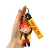 TOU-BEGUIN Charms Keychain, China Style Cute Kawaii Sun Wukong Design