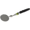 ChiliTec Inspektionsspiegel 50mm Verstellbarer Handspiegel Spiegel-Werkzeug mit Kugelgelenk Teleskop 16-70cm