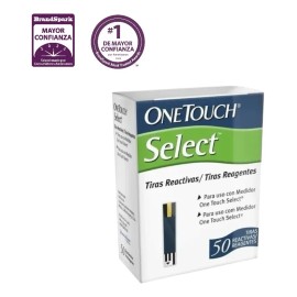 One Touch Select 50 Tiras Reactivas