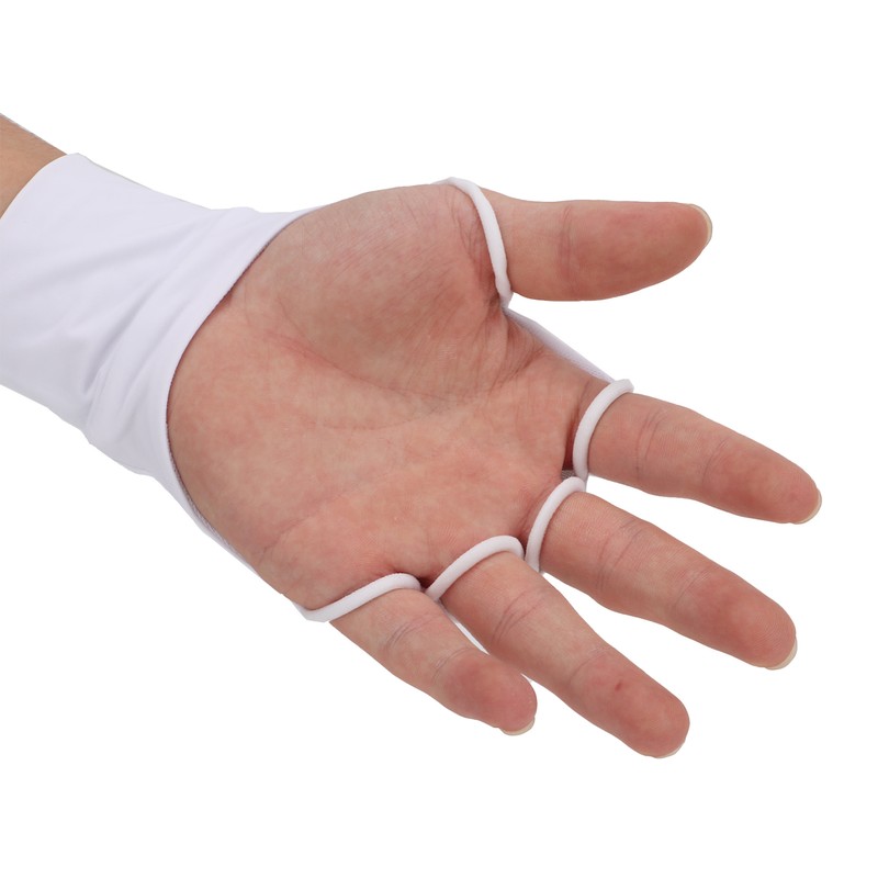 Elastic Golf Half Finger Glove Men Women Ice Silk Sunscreen