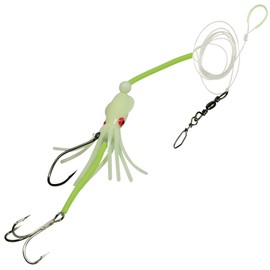 Dieter Eisele Sea Pike Leader with Hook, Sea For North Sea, Island, Denmark, Norway, Natural Bait System Sea Pike