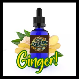 100% Pure Ginger Tincture - Ginger Extract -Herbalism Apothecary Potent - BIG 2oz USA