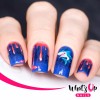 Whats Up Nails P009 Shark Attack Water Decals Sliders for