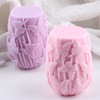 GLITZXFH Butterfly Cylinder Candle Mold Butterfly Pillar Resin Casting Silicone