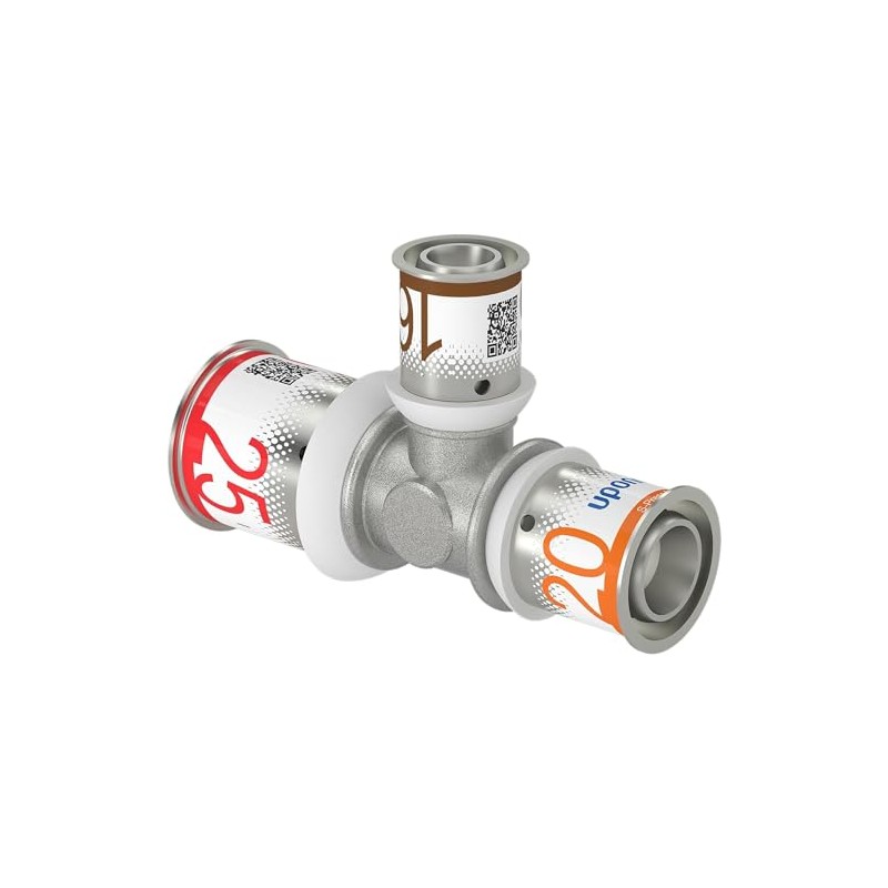 Uponor S-Press Plus MLC T-piece reduced 25 x 16 x
