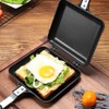 Aluminum Double Sided Frying Pan Dual Sided Sandwich Maker Pan