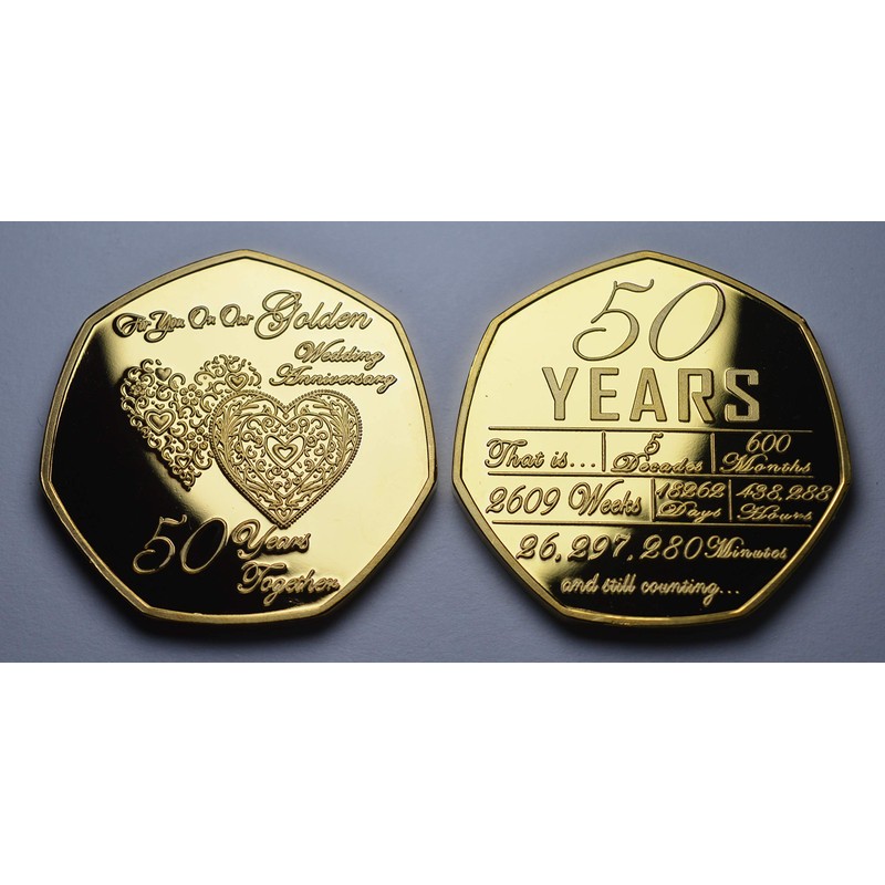The Commemorative Coin Company On Our 50th GOLDEN WEDDING ANNIVERSARY