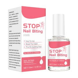 HELVES Nail Biting TRE-atment for Kids, Thumb Sucking De-terrent for Kids & Adults, Nail Care Trea-tment with Bitter Taste, Nail Biting Prevention for Kids, Nail Care & Prevents Finger Sucking