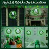 Enhon St. Patrick's Day Decorations, 16in St. Patrick's Day Wreath