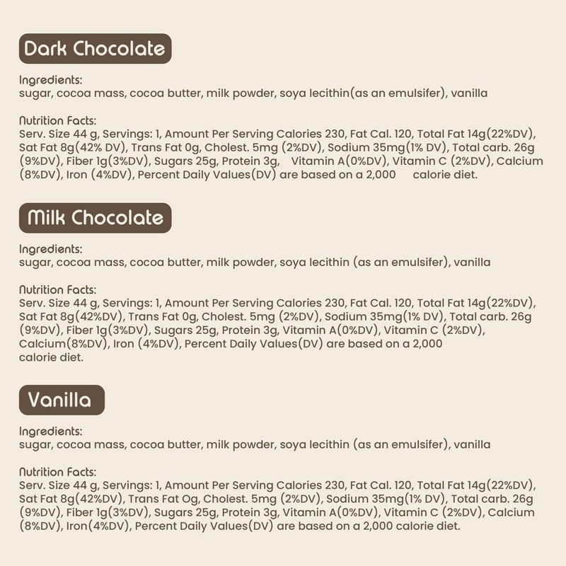 Popbar - Hot Chocolate Sticks - 6 Pack Variety Gift