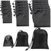 Drawstring Bag String Bag - 15Packs 3Sizes Nylon Cinch Ditty