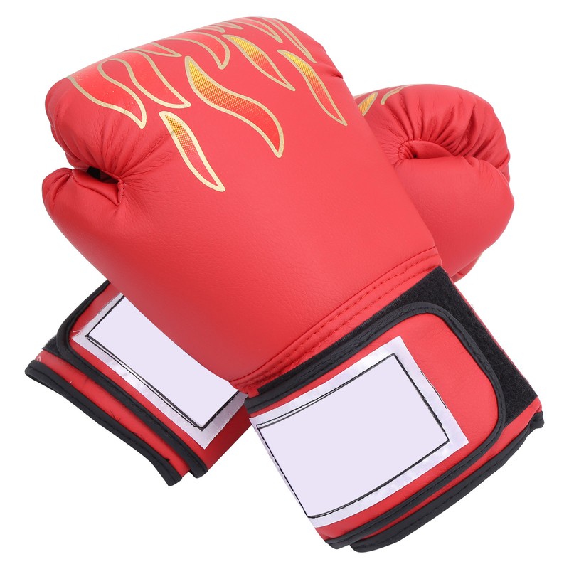 1Pair Universal Adult Boxing Glove PU Leather Sandbag Sanda Muay