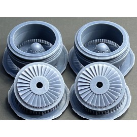 Phase Hangar 1/48 48158 A-10 Warthog Engine inlet/Fan Upgrade/Update (Academy)