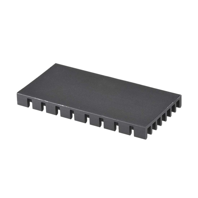 sourcing map 4pcs Heat Sink Cross Shaped Notches for MOS