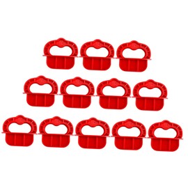 WOONEKY 12Pcs Decking Board Spacer Rings Decking Alignment Tool for Precise Deck Board Spacing Durable Deck Spacer for Diy Decking Projects