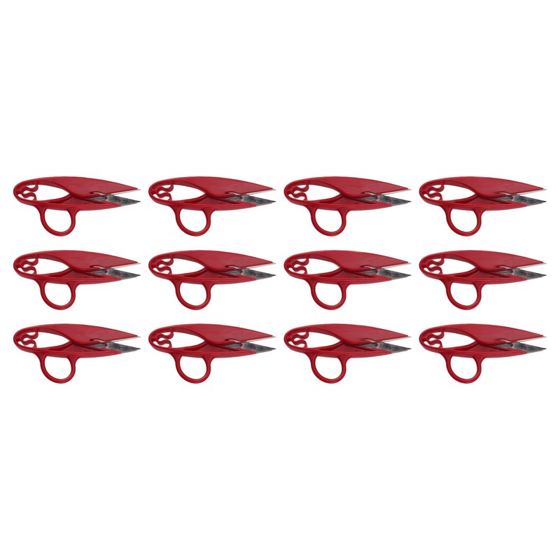 12Pcs Yarn Thread Snips Multifunction Stainless Steel Blade Quick Clip