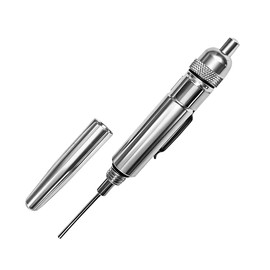 HZEL Car Precision Oiler, Portable Aluminum Lube System Oiling Pen with Pocket Clip and Screw-on Cover, Lightweight Oiler Pin Point Applicator for Machine Maintenance, Fits Most Vehicles