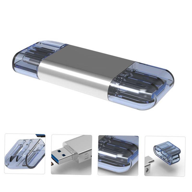 CAXUSD Type-c USB Card Reader Fast Data Transfer 90mb/s Compatible