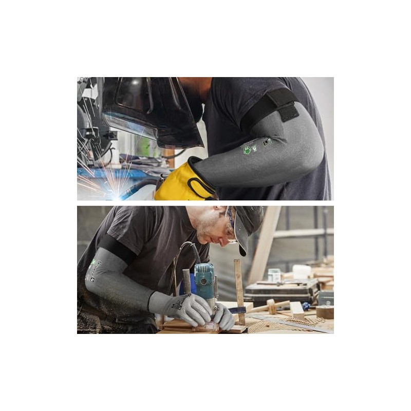Schwer A6 Cut Resistant Arm Sleeves - Lightweight & Breathable
