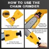 Portable Chainsaw Sharpener, Quick Chain Sharpener, Saw Chain Sharpener with