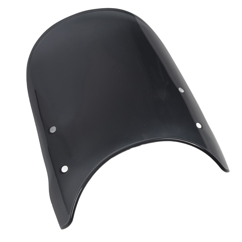 Motorcycle Front Windshield PC Airflow Wind Deflector Fairing Windscreen for