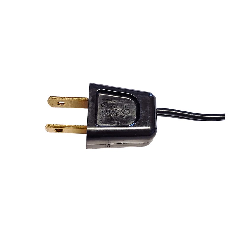 B&P Lamp® Polarized Quick Connect Lamp Plug (SPT-2, Gold)