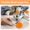 2PCS Magnetic Seam Guide for Sewing Machine, Upgraded Polygonal Hemmer