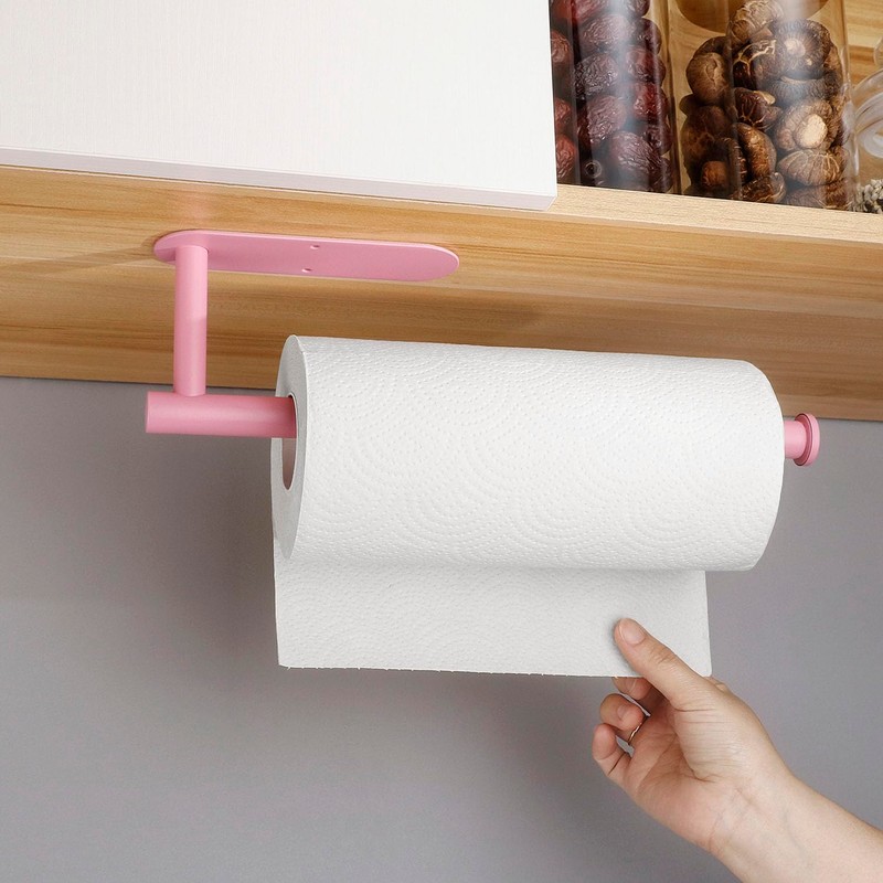 Gewtur Kitchen Roll Holder Pink Kitchen Roll Holder No Drilling