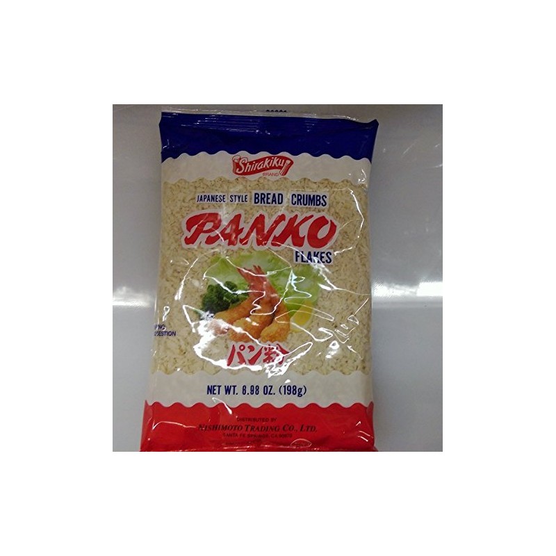 Shirakiku Japanese Style Bread Crumbs Panko Flakes Pack of TWO