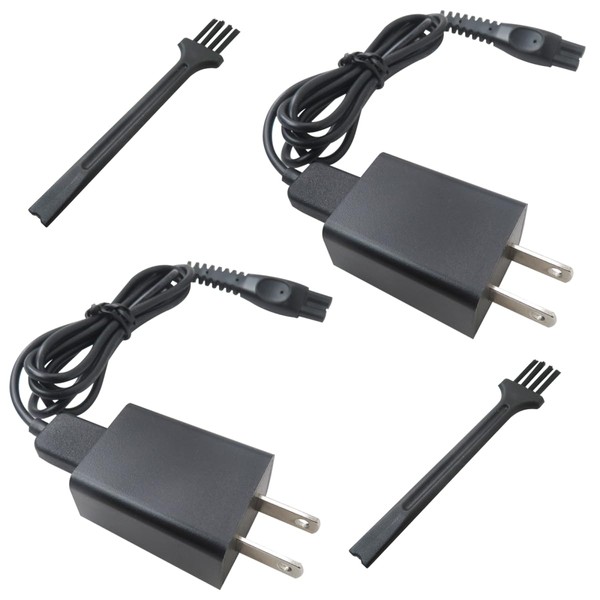 Professional 2 Pcs 5V Charger Replacement for P*hilips Shaver Series: