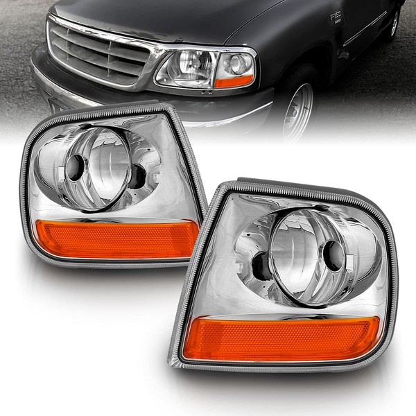 AmeriLite Euro Corner Lights for Ford Expedition / F150 -