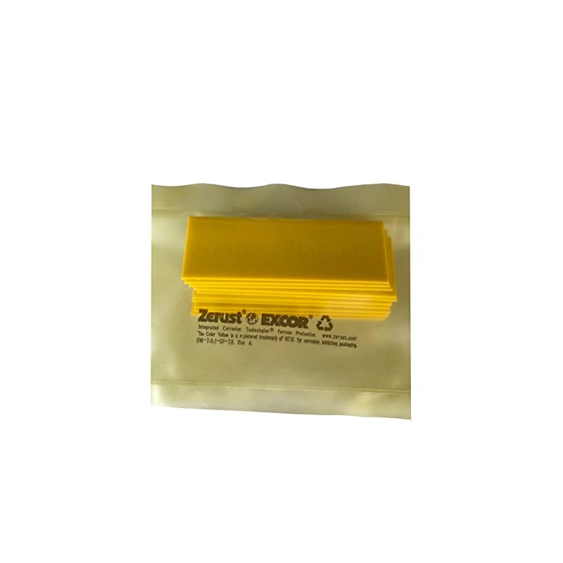 Plastabs with Zerust Rust Prevention and Protection 1" x 3"