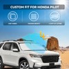 Sun Shade Sunshade for Honda Pilot 2016-2025 2026 Windshield Cover,