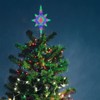 LAMPHOME Christmas Tree Topper (11 Inch 41 LED Twinkling Multicolor)