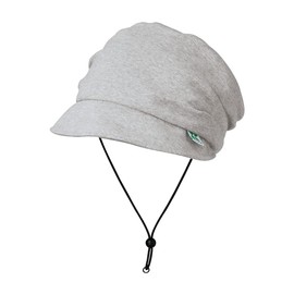 Kiyota KM-1000F (M/55-57cm) Head Guard for Outings (Knit Brim), Gray