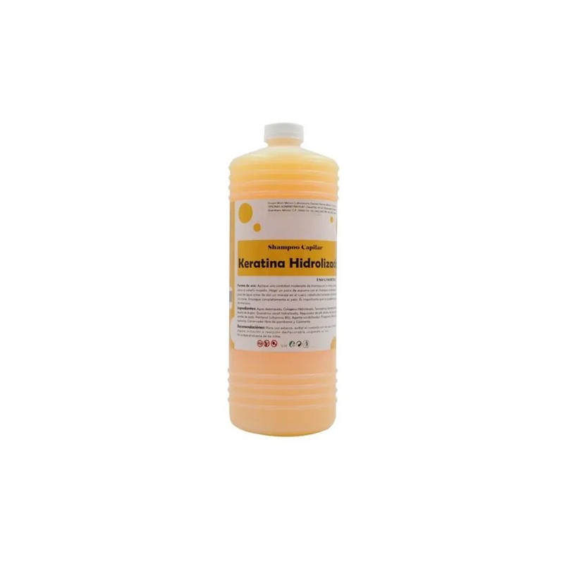Shampoo Con Keratina Hidrolizada Cabello Maltratado (1 L)